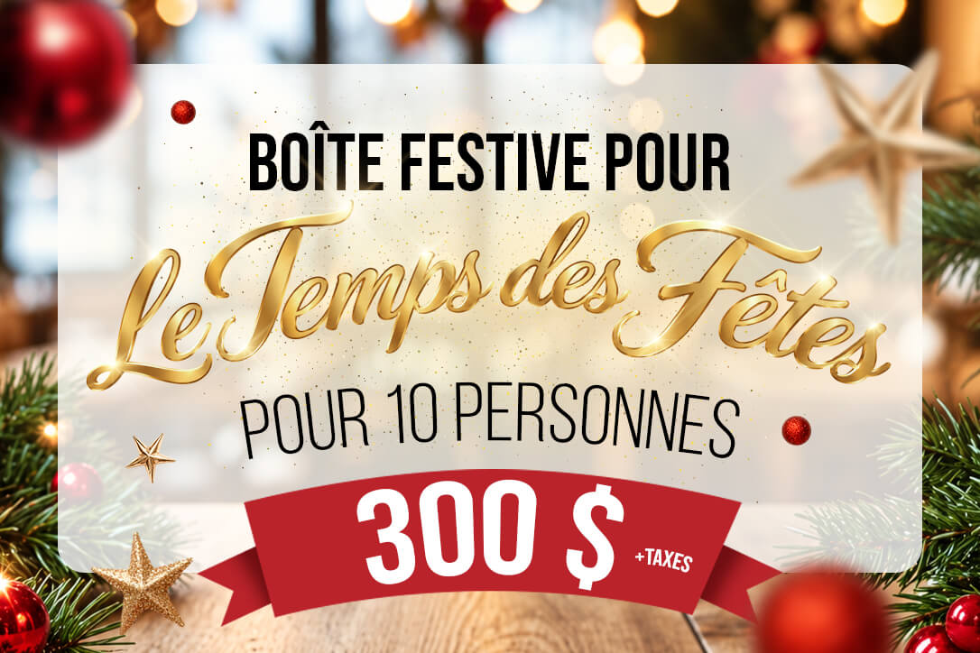 Table d'hôte des fêtes 2026